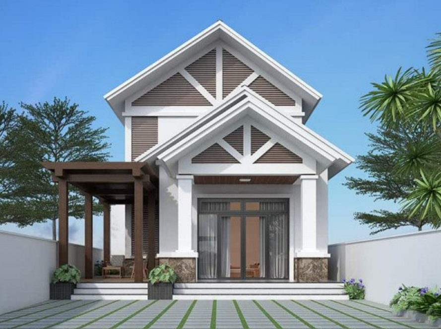 Ngo&agrave;i g&aacute;c lửng l&agrave;m ph&ograve;ng ngủ, ph&ograve;ng l&agrave;m việc, kho... mẫu nh&agrave; n&agrave;y c&ograve;n c&oacute; th&ecirc;m kh&ocirc;ng gian thư gi&atilde;n l&yacute; tưởng nơi hi&ecirc;n nh&agrave;.