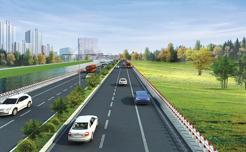 Phối cảnh đường Vành đai 4 Hà Nội