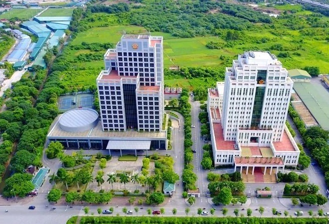 ảnh trụ sở của cơ quan nhà nước nhìn từ trên cao được xây trên đất TSC, đất TSC là đất gì