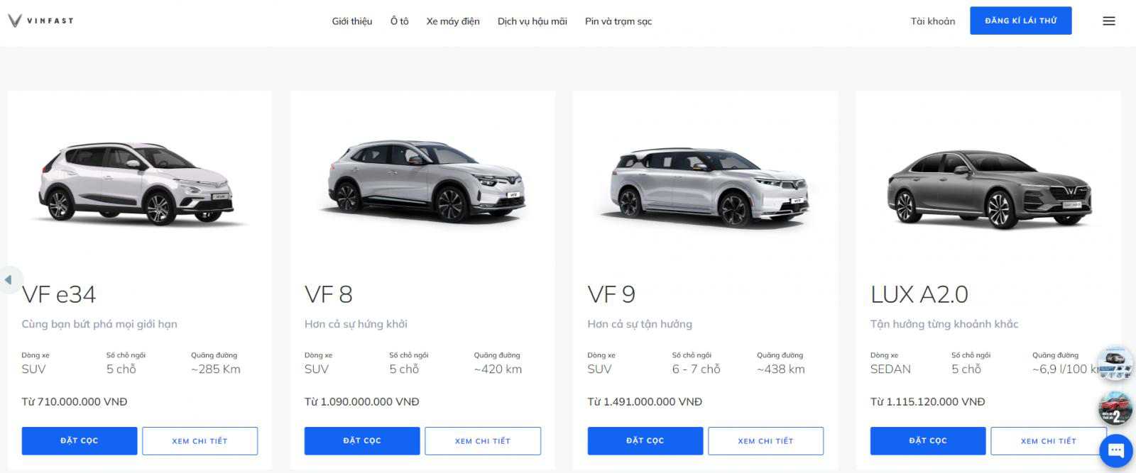VinFast LUX A2.0.