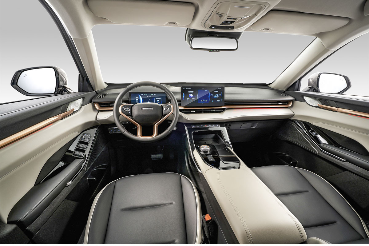 Haval H6- nội thất.