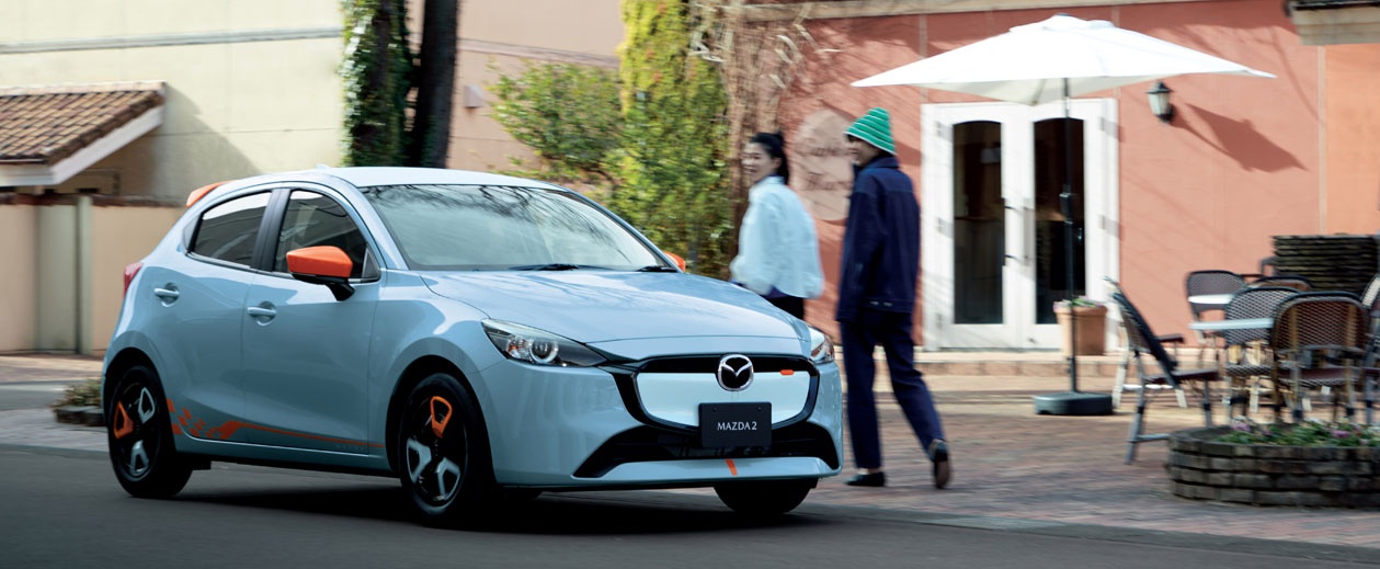 Mazda 2 facelift 2023 phiên bản.