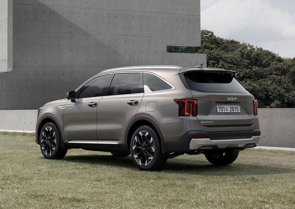 Hông xe KIA Sorento 2024 .