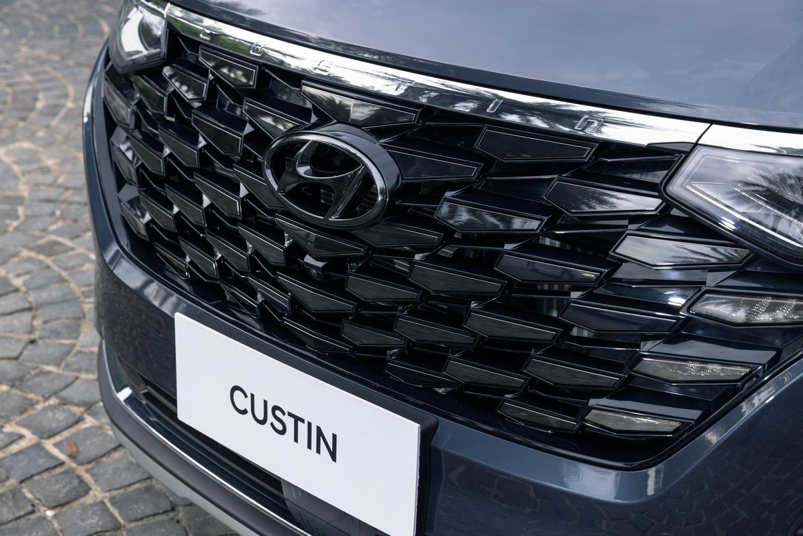Lưới tản nhiệt xe Hyundai Custin .