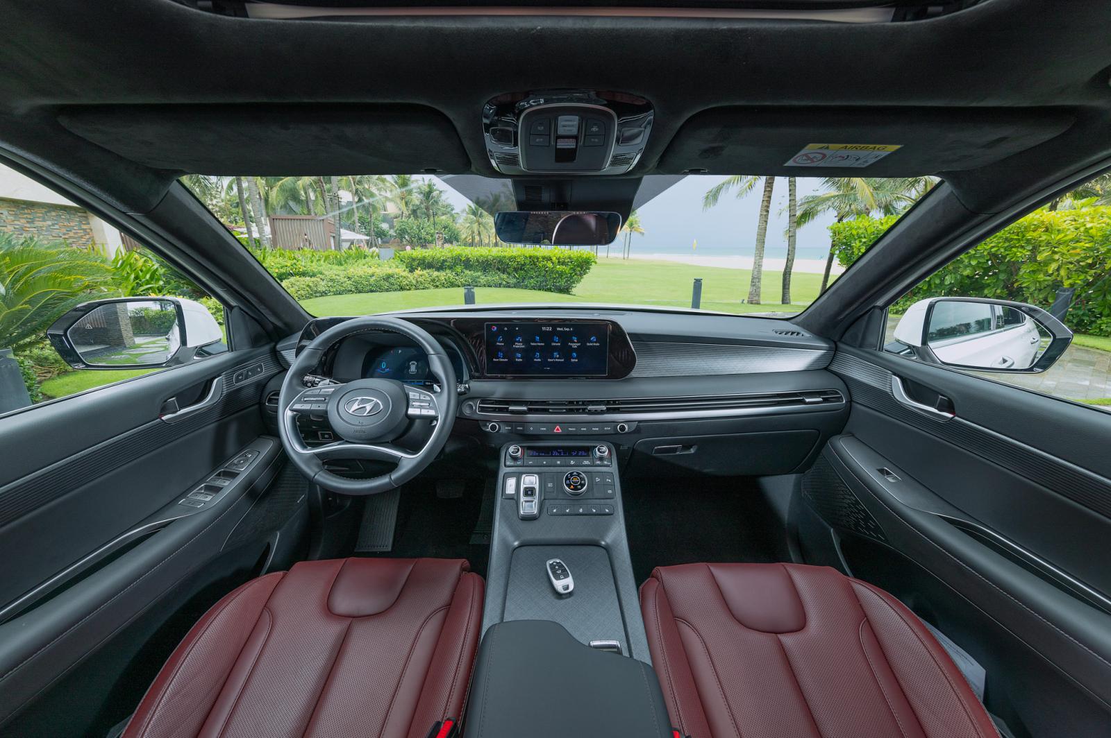 Nội thất Hyundai Palisade.