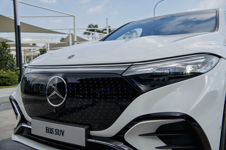 Tản nhiệt xe Mercedes-Benz EQS 500 4Matic&nbsp;.