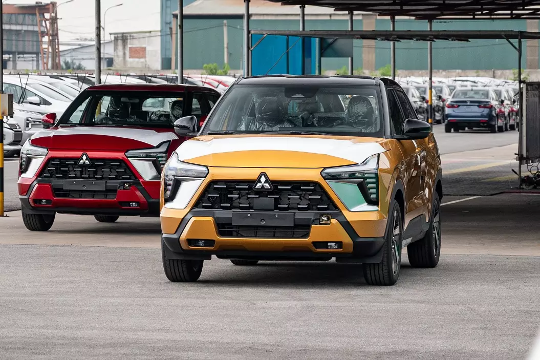 Lộ h&igrave;nh ảnh Mitsubishi Xforce đ&atilde; về kho tại Việt Nam 1