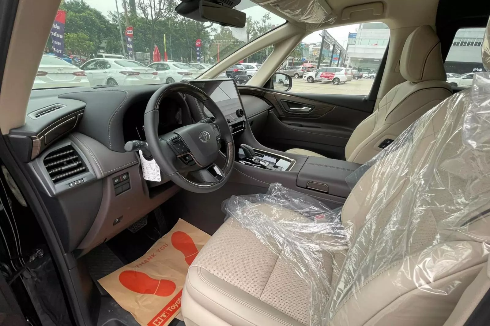 Thiết kế nội thất xe Toyota&nbsp;Alpha 1