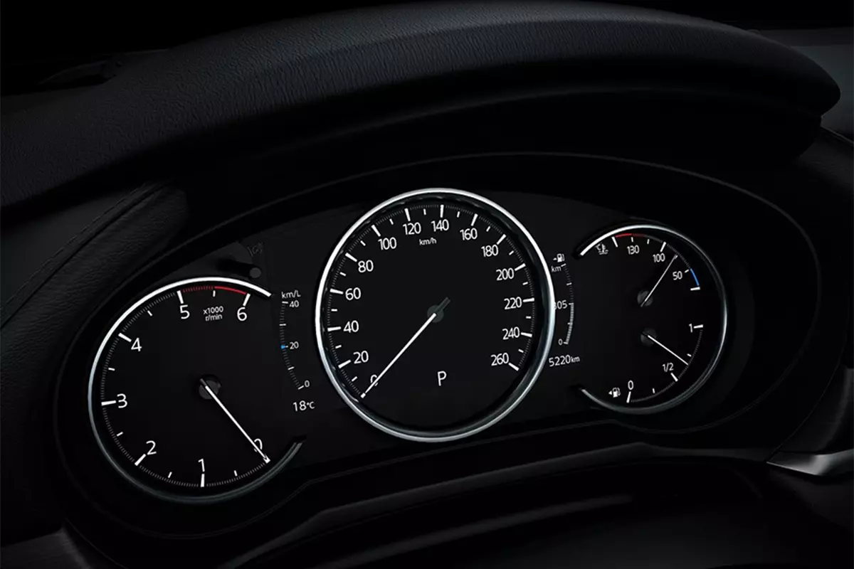 Đồng hồ l&aacute;i Mazda6 20th Anniversary Edition 2