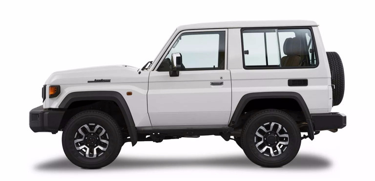 Toyota Land Cruise 70 Series 2024 phi&ecirc;n bản 3 sở hữu ngoại h&igrave;nh kh&aacute; nhỏ nhắn.1