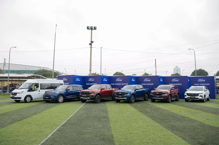 Doanh số Ford Việt Nam lập kỷ lục trong năm 2023.