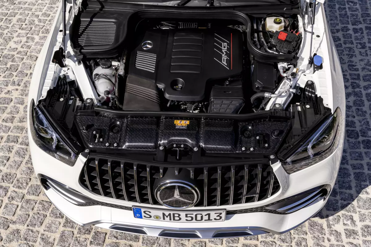 Động cơ xe Mercedes-AMG GLE 53 4MATIC + Coupé.