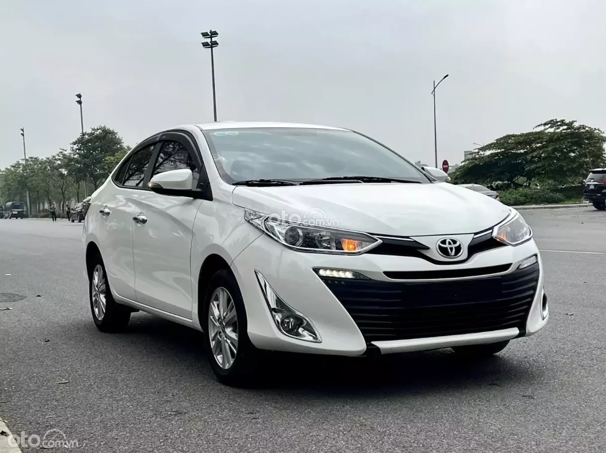 Toyota Vios 1.5G AT 2019 trên thị trường xe cũ.