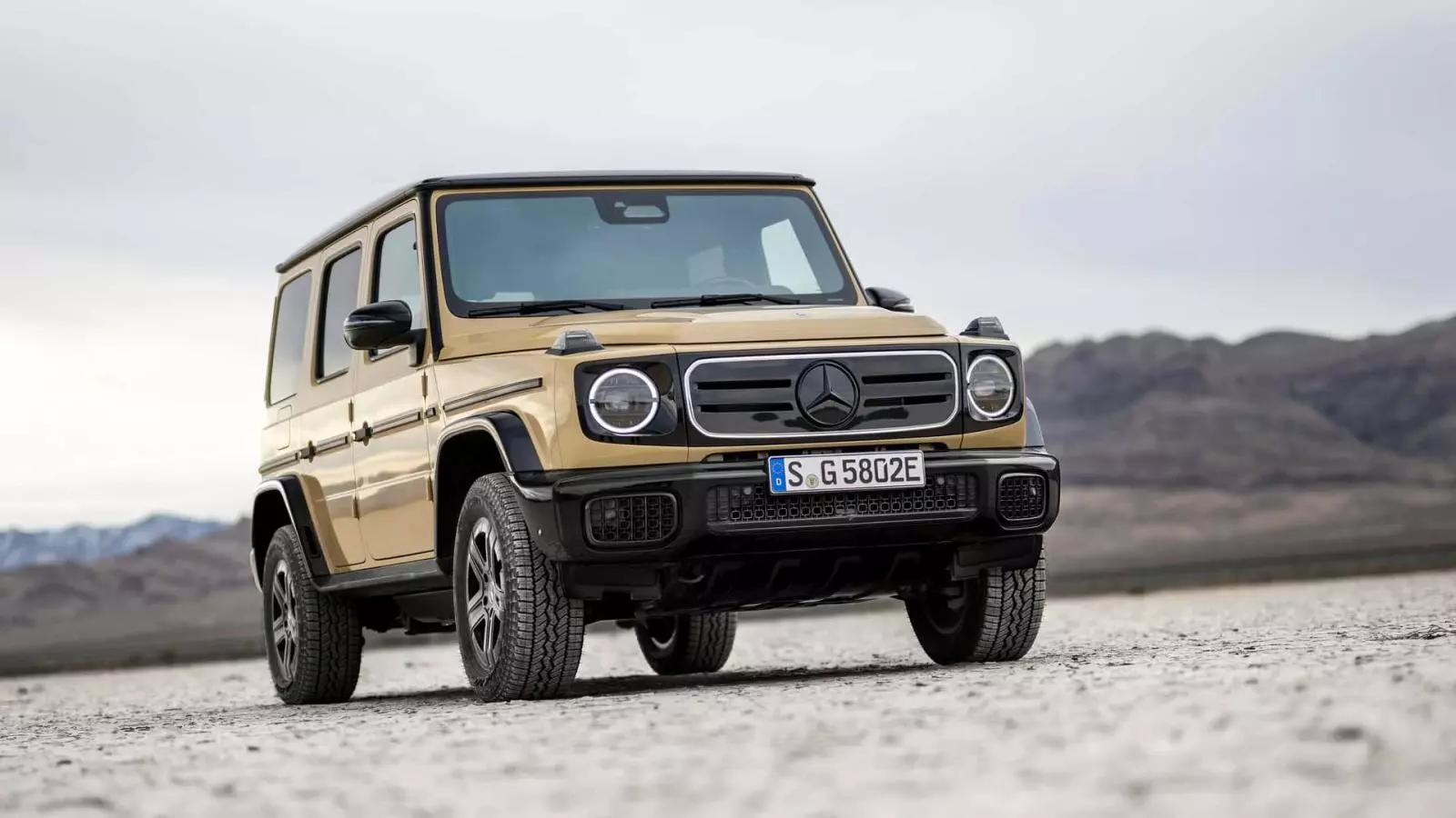 Tổng thể thiết kế Mercedes-Benz G 580.