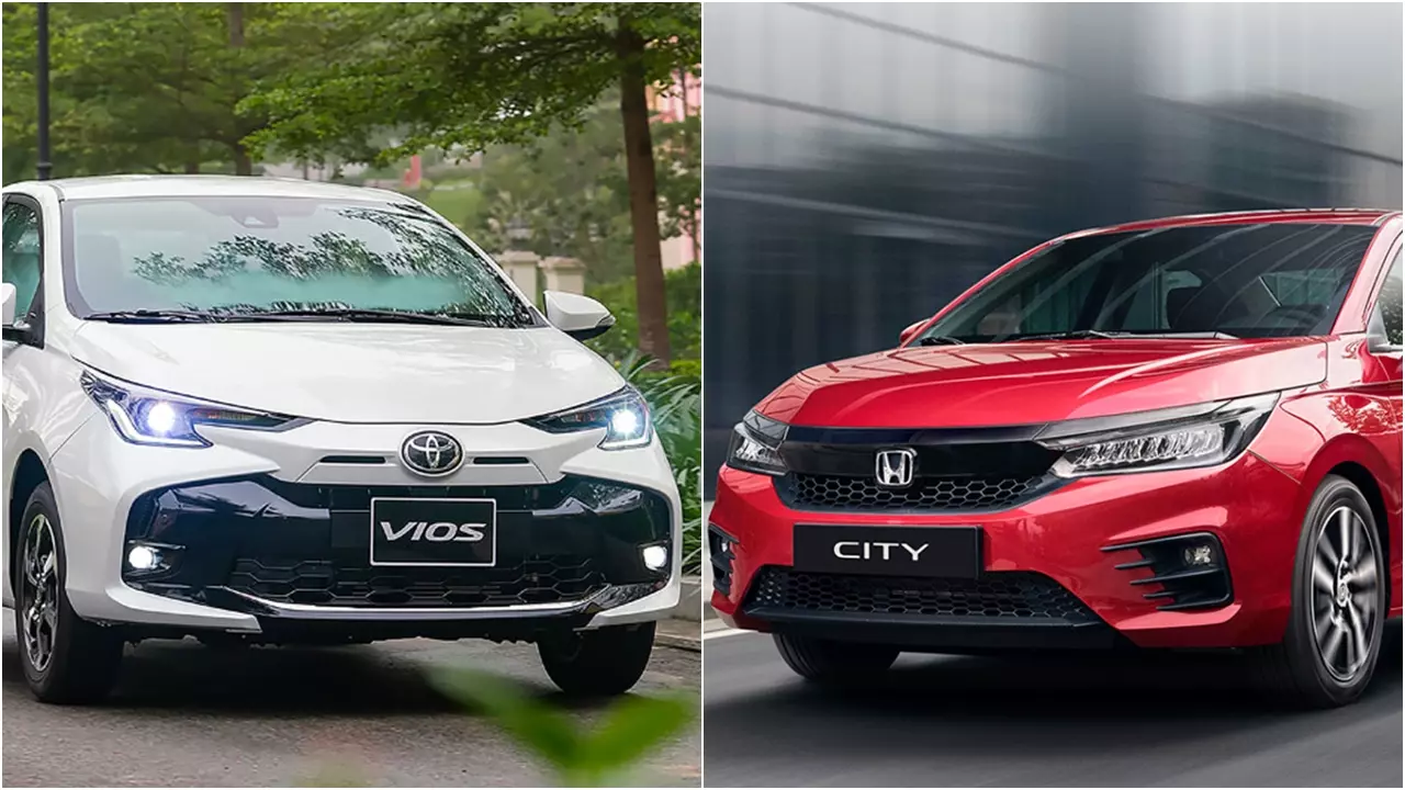 Đà giảm bao trùm phân khúc sedan cỡ B, Vios cho City 