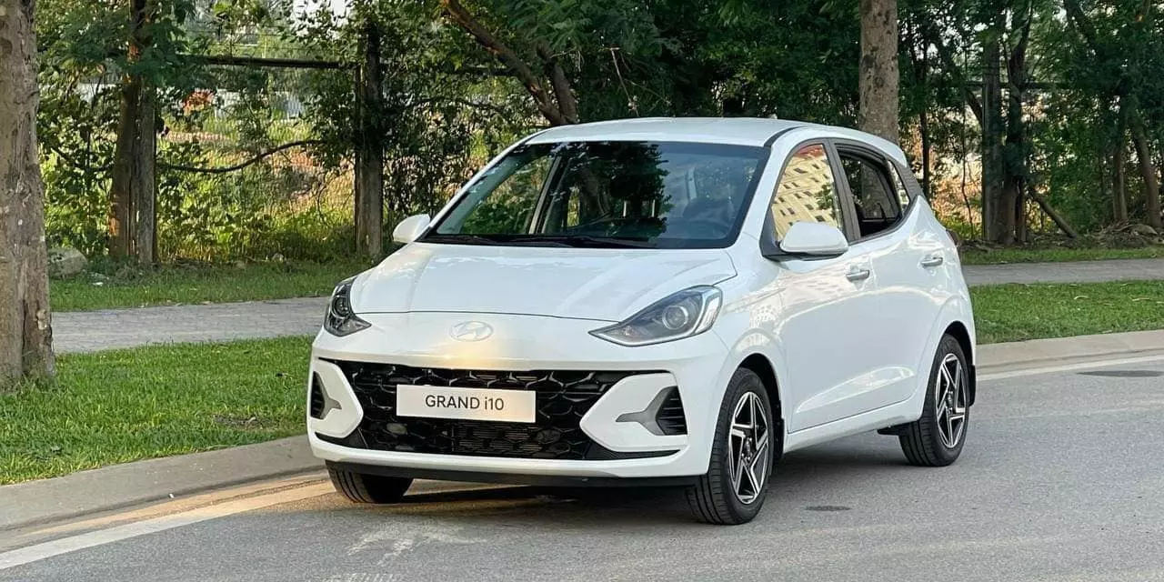 Ngoại hình Hyundai Grand i10 2024.