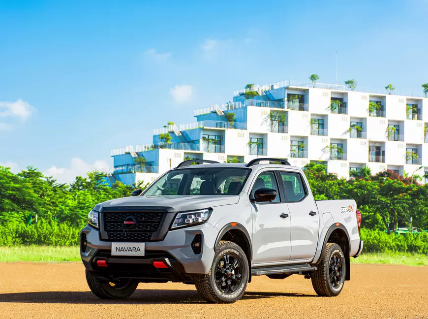 Ngoại hình Nissan Navara.