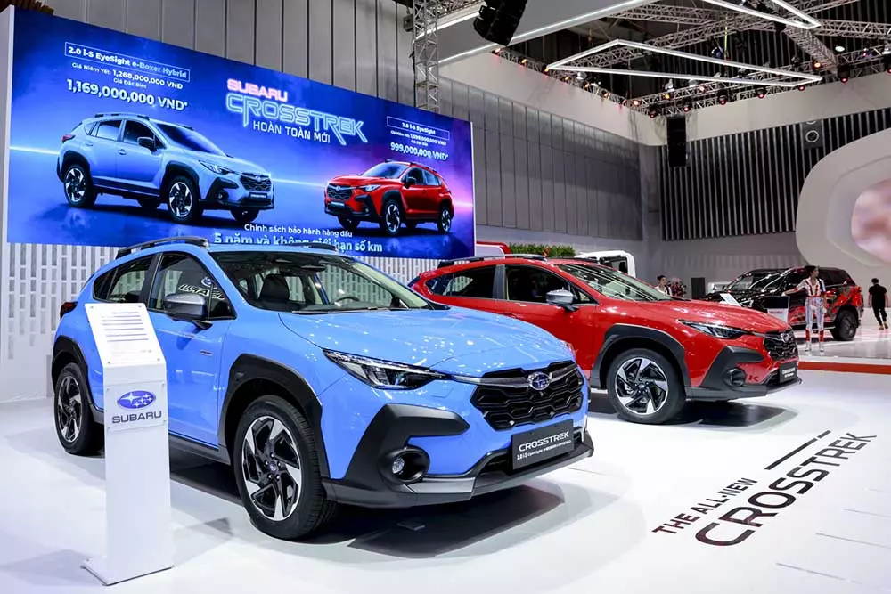 Subaru Crosstrek được trang bị gì để đấu Toyota Corolla Cross khi định giá lên tới 1,268 tỷ đồng?.