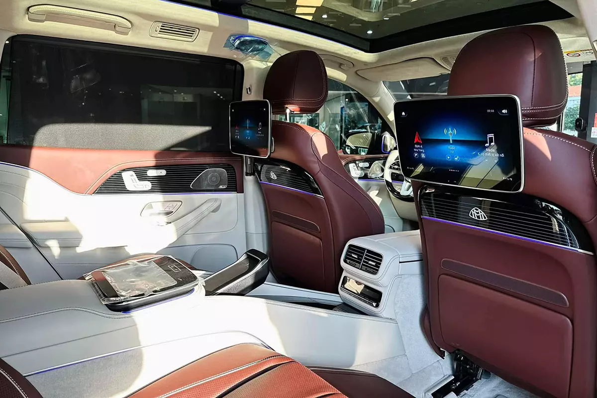 Nội thất xe Mercedes-Maybach GLS 480 2