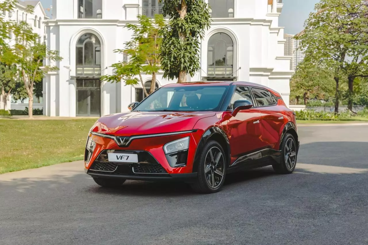 Ngoại thất xe VinFast VF 7.