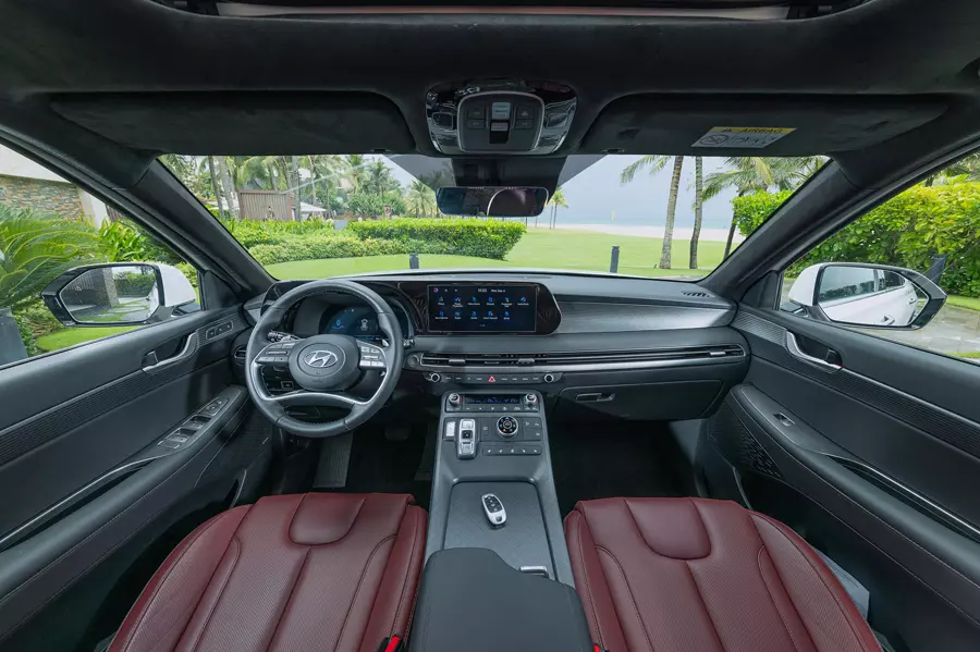 Nội thất Hyundai Palisade rộng rãi, tích hợp loạt trang bị tiện nghi hiện đại 1