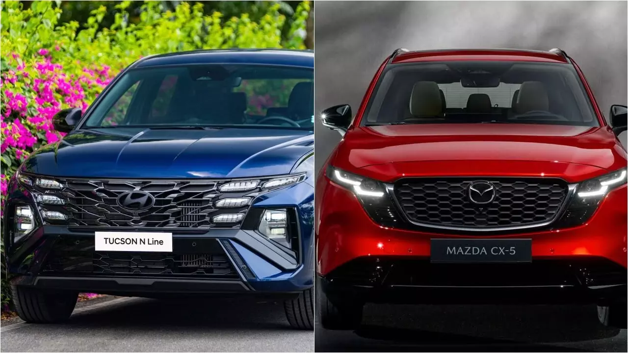 So sánh Hyundai Tucson N Line và Mazda CX-5 2.5L Signature Exclusive: Động cơ - vận hành 1