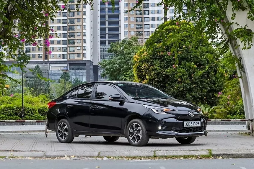 Giá lăn bánh Vios giảm gần 40 triệu.
