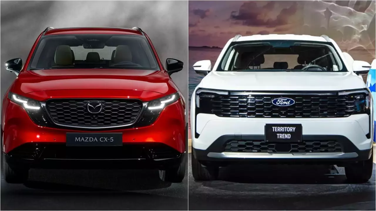 So sánh xe Ford Territory 2025 và Mazda CX-5 2025 - Hai thế lực đáng gờm trong phân khúc SUV cỡ C 1