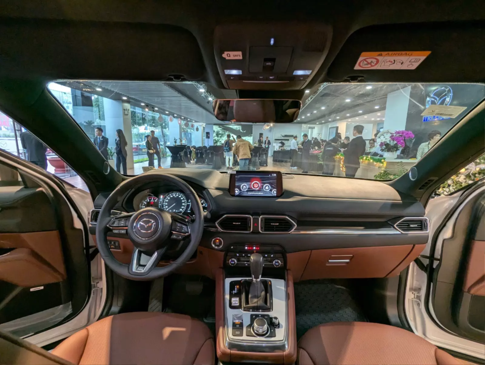 Mazda CX-8 2025: Nội thất – Tiện nghi.