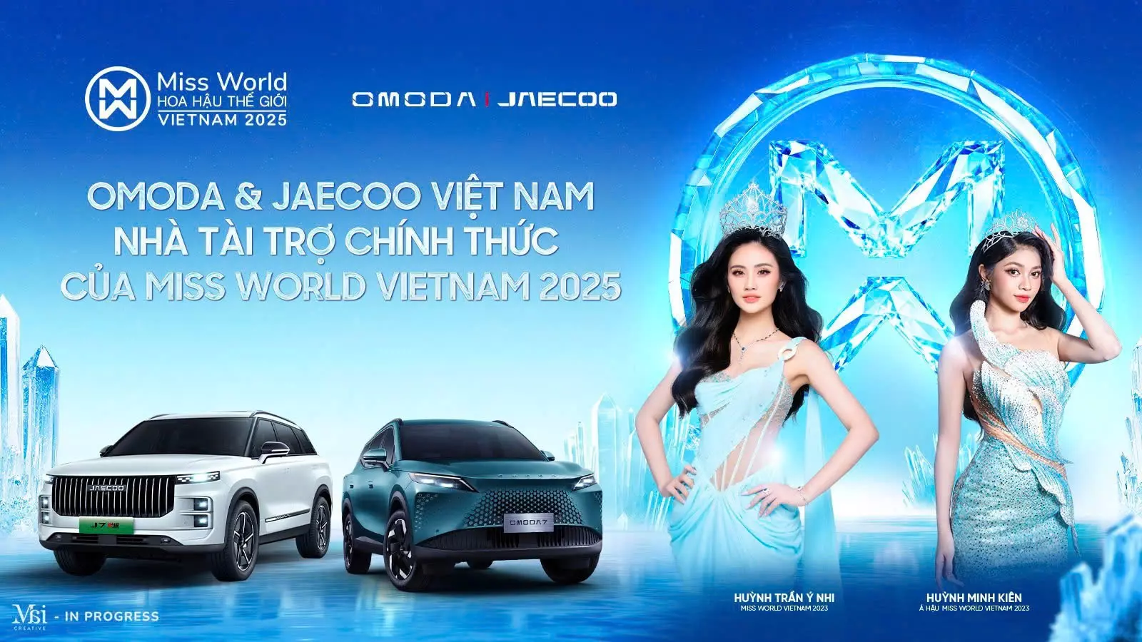 Omoda & Jaecoo Việt Nam trở thành Nhà tài trợ độc quyền của Miss World Vietnam 2025 Omoda & Jaecoo Việt Nam trở thành Nhà tài trợ độc quyền của Miss World Vietnam 2025.
