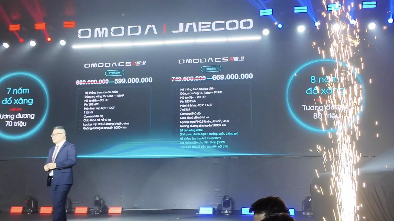 Omoda C5 SHS-H 599 triệu ch&agrave;o s&acirc;n Việt Nam, "t&acirc;n binh" hybrid c&ocirc;ng nghệ đầy tham vọng - Ảnh 1.