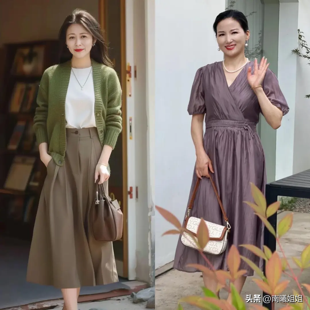 Phụ nữ trung niên đừng mặc áo thun và áo nỉ nữa, hãy chuyển sang 3 kiểu áo này- Ảnh 7. Phụ nữ trung niên đừng mặc áo thun và áo nỉ nữa, hãy chuyển sang 3 kiểu áo này- Ảnh 7.
