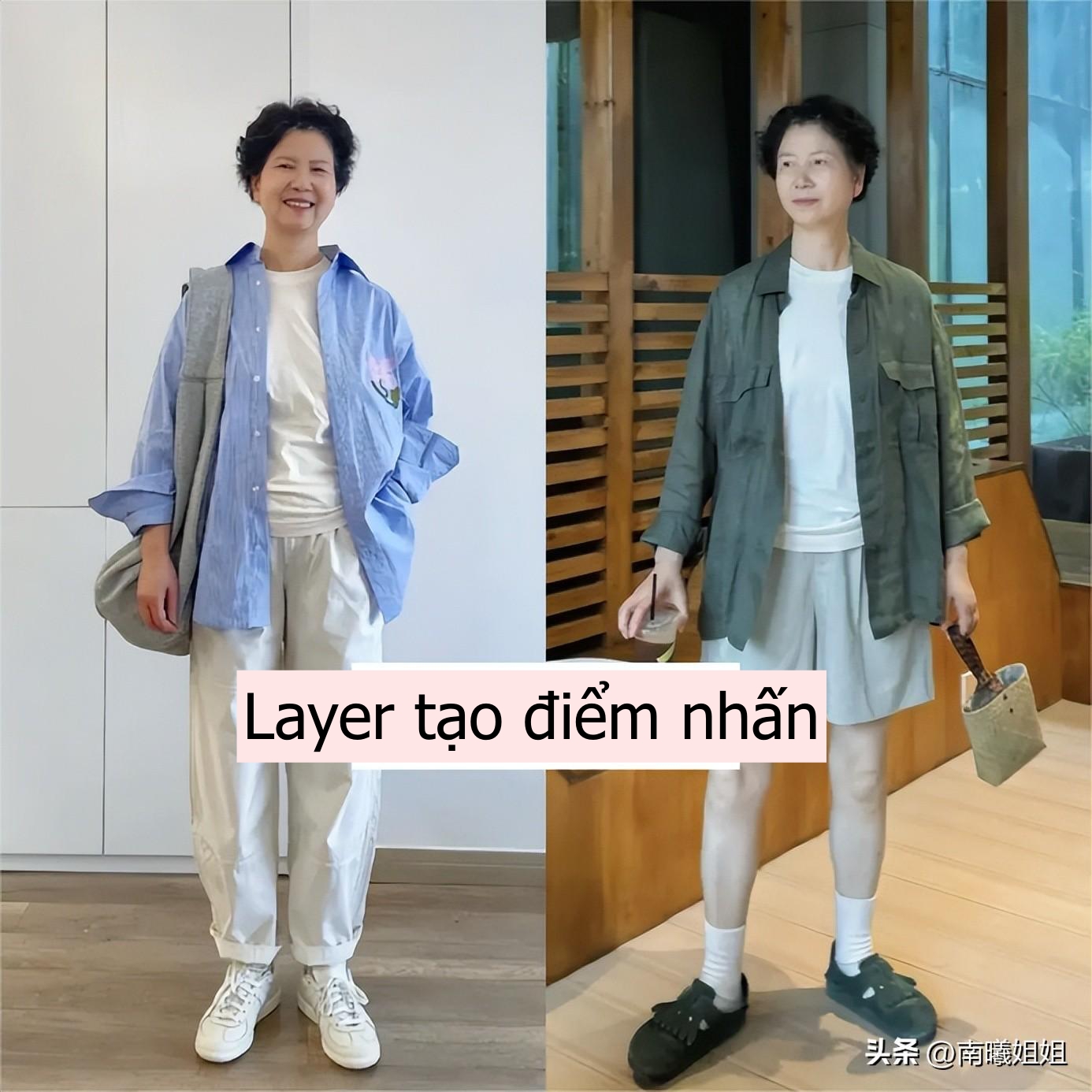 Phụ nữ trung niên đừng mặc áo thun và áo nỉ nữa, hãy chuyển sang 3 kiểu áo này- Ảnh 12. Phụ nữ trung niên đừng mặc áo thun và áo nỉ nữa, hãy chuyển sang 3 kiểu áo này- Ảnh 12.