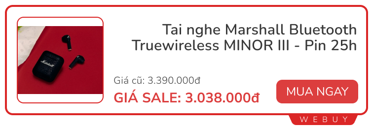 Loạt đồ hay đang sale: Tai nghe trong suốt, máy chiếu mini, máy ảnh vintage... mua làm quà 20/10 cũng hết nấc- Ảnh 4. Loạt đồ hay đang sale: Tai nghe trong suốt, máy chiếu mini, máy ảnh vintage... mua làm quà 20/10 cũng hết nấc- Ảnh 4.