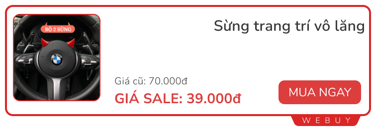 Check ngay 10 deal phụ kiện ô tô giảm tới 50%: Máy hút bụi, đế sạc cho đến búa thoát hiểm đa năng...- Ảnh 10.