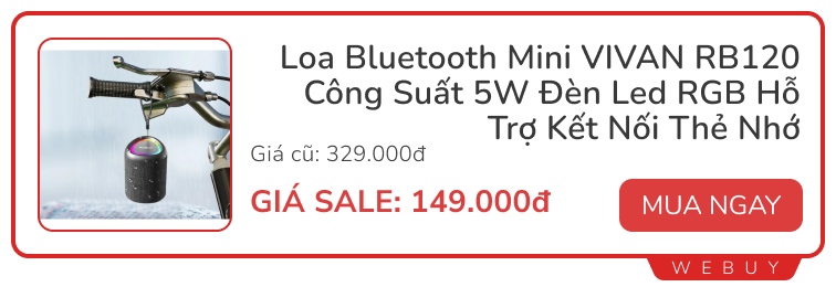 Tuyển tập 6 mẫu loa nhỏ gọn tiện mang theo muôn nơi, giá chỉ từ 149.000 đồng- Ảnh 2.