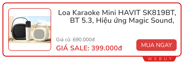 Tuyển tập 6 mẫu loa nhỏ gọn tiện mang theo muôn nơi, giá chỉ từ 149.000 đồng- Ảnh 6.