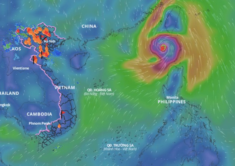 Ứng phó bão gần biển Đông- Ảnh 1.