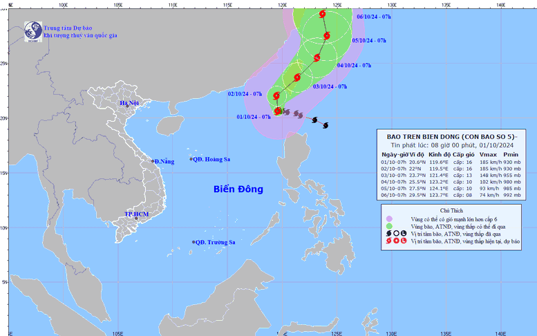 Ứng phó bão gần biển Đông- Ảnh 2.