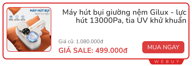 Săn sale cuối tháng: Combo chuột bàn phím 149.000đ, máy hút bụi 499.000đ, giày thể thao 319.000đ...- Ảnh 7.