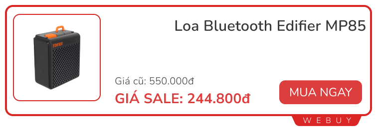 6 Deal tai nghe và loa chính hãng giảm sâu: SoundPeats, Edifier, Hoco, Baseus...- Ảnh 5.