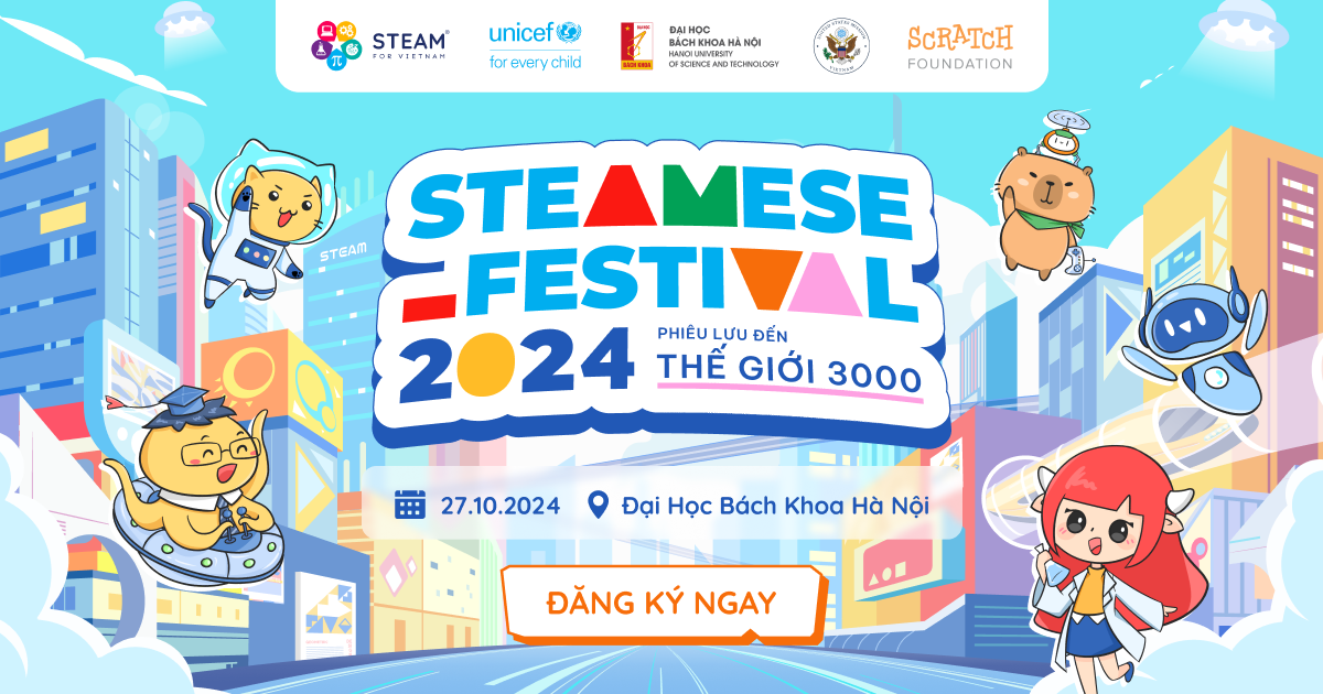 Sắp diễn ra chương trình STEAMese Festival 2024- Ảnh 1.