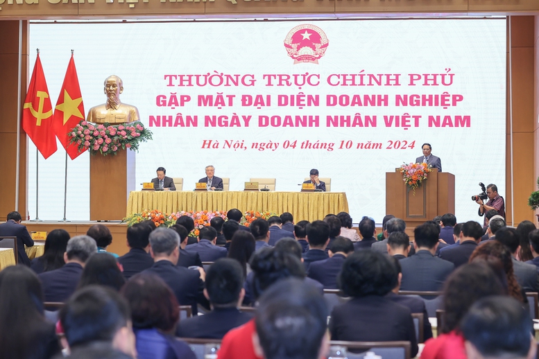 TỔNG THUẬT: Thường trực Chính phủ gặp mặt, tri ân các doanh nghiệp- Ảnh 4.