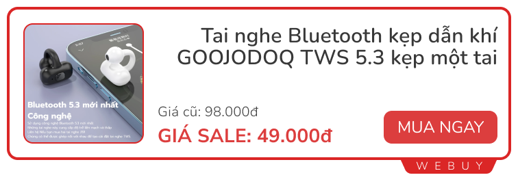 Loa, tai nghe, chuột... của thương hiệu này giảm tới 73%, tất cả có giá dưới 100.000 đồng- Ảnh 2.