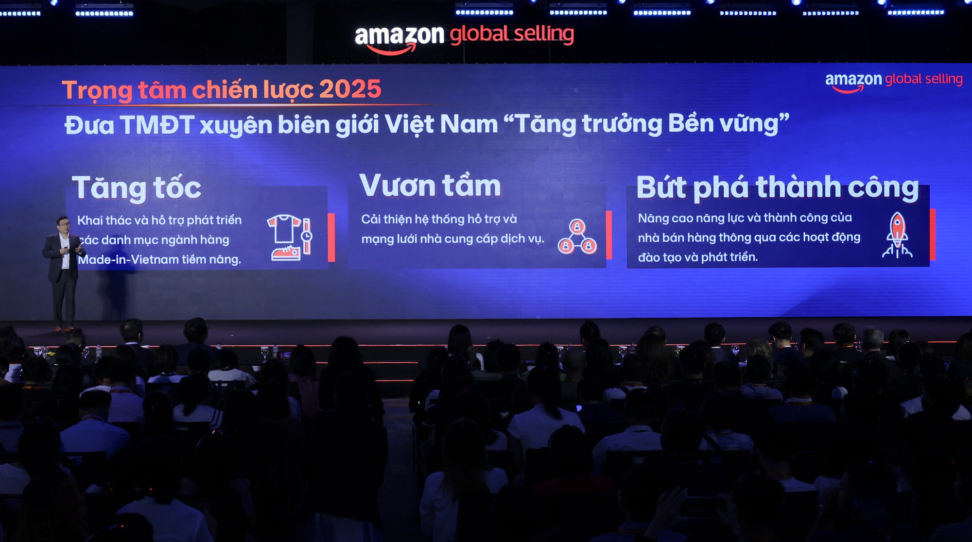 Amazon Global Selling Việt Nam công bố trọng tâm chiến lược 2025 tại Hội nghị Thương mại điện tử Xuyên biên giới 2024- Ảnh 2.