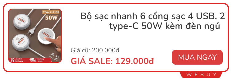 Deal 10/10 ngập tràn: Tai nghe JBL 240.000đ, cổng sạc nhanh 129.000đ, thiết bị định vị Xiaomi 199.000đ...- Ảnh 13.