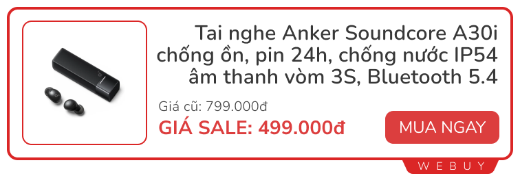 10+ deal đầu tháng giảm đến nửa giá: Tai nghe Redmi 259.000đ, cáp sạc 100W giá bằng cốc cafe, chuột trong suốt giảm 44%...- Ảnh 3.