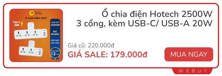 10+ deal đầu tháng giảm đến nửa giá: Tai nghe Redmi 259.000đ, cáp sạc 100W giá bằng cốc cafe, chuột trong suốt giảm 44%...- Ảnh 7.