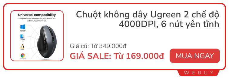 11 deal ngày đôi 11/11: Smartwatch Redmi từ 607.000đ, tai nghe chống ồn Honor -75%, cáp sạc 100W chỉ 134.000đ...- Ảnh 5.