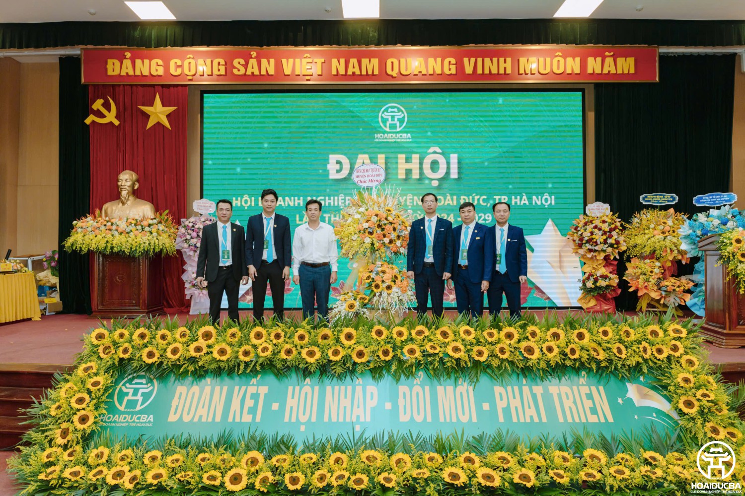 Đại hội Hội Doanh nghiệp trẻ huyện Hoài Đức lần thứ nhất, nhiệm kỳ 2024 - 2029- Ảnh 16.